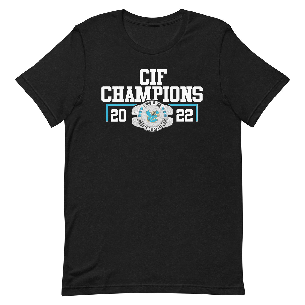 Valley Center High School Track &amp; Field Silver Lasium 2022 CIF Championship Ring Unisex t-shirt