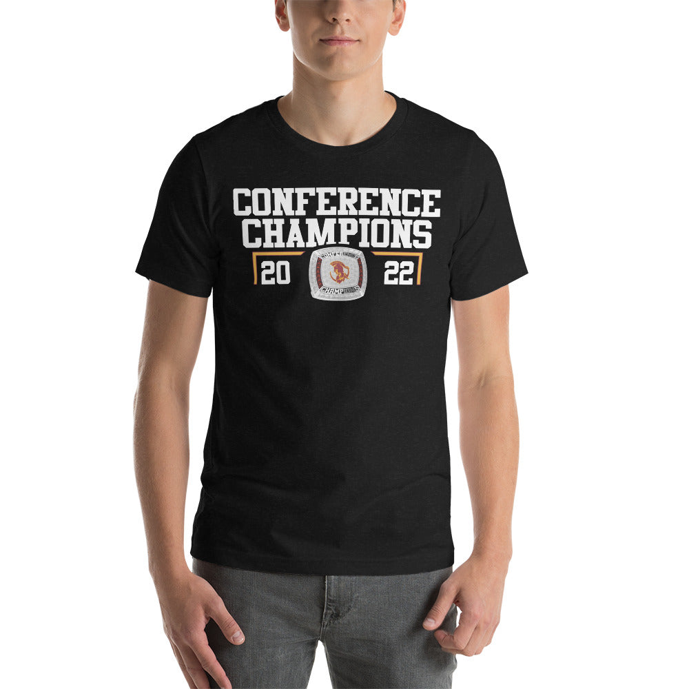 Claremont Mudd Scripps Women’s Track & Field 2022 Conference Championship Ring Unisex t-shirt