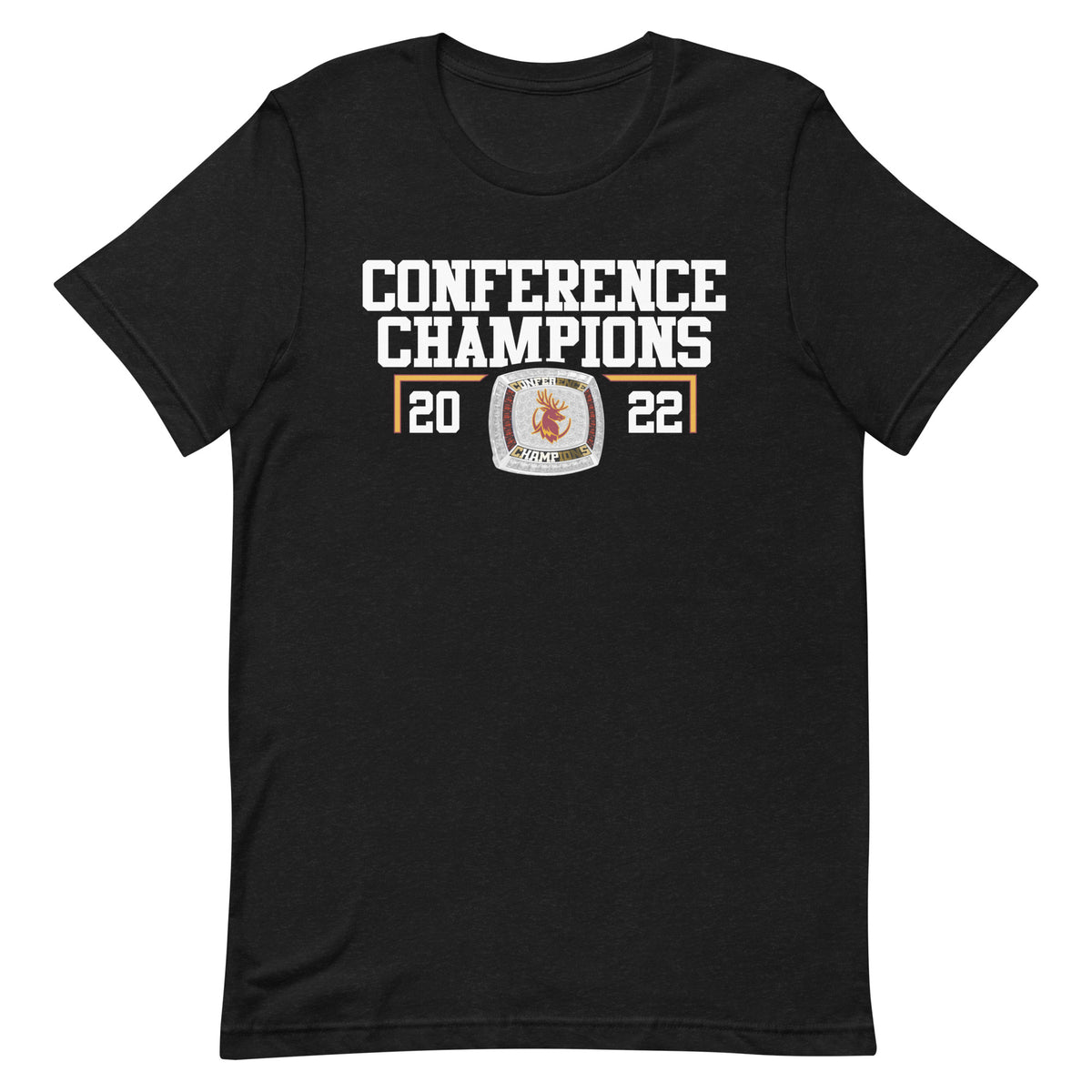 Claremont Mudd Scripps Men’s Track &amp; Field 2022 Conference Championship Ring Unisex t-shirt