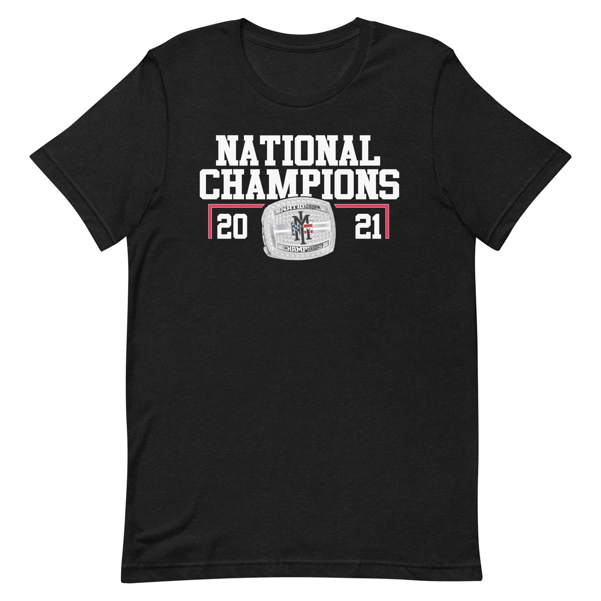 NMMI Football 2021 National Championship Ring Unisex t-shirt
