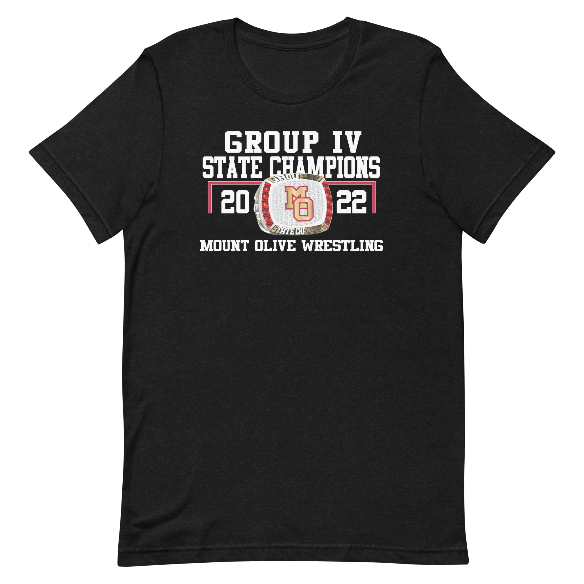 Mount Olive Wrestling 2022 Group IV State Championship Ring Unisex t-shirt