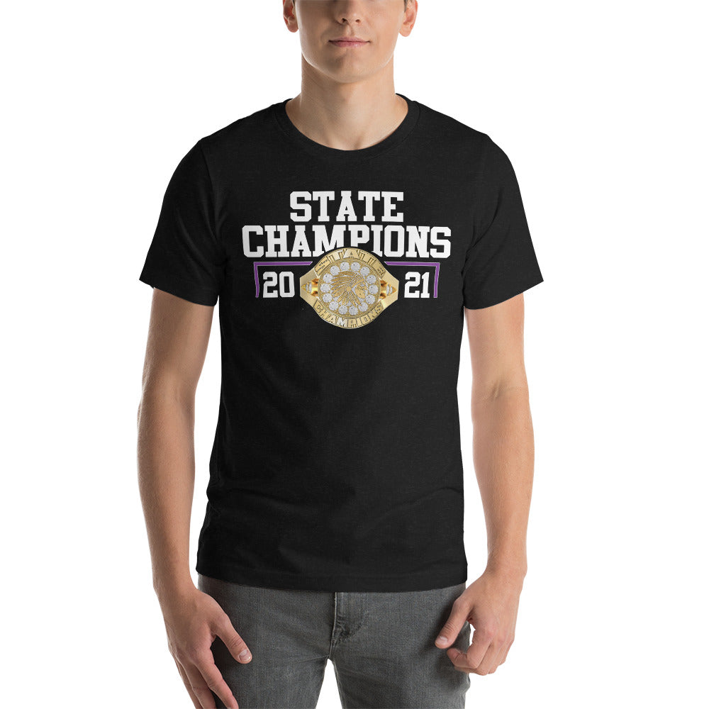 Amite High School Football 2021 State  Fashion Style Ring Unisex t-shirt