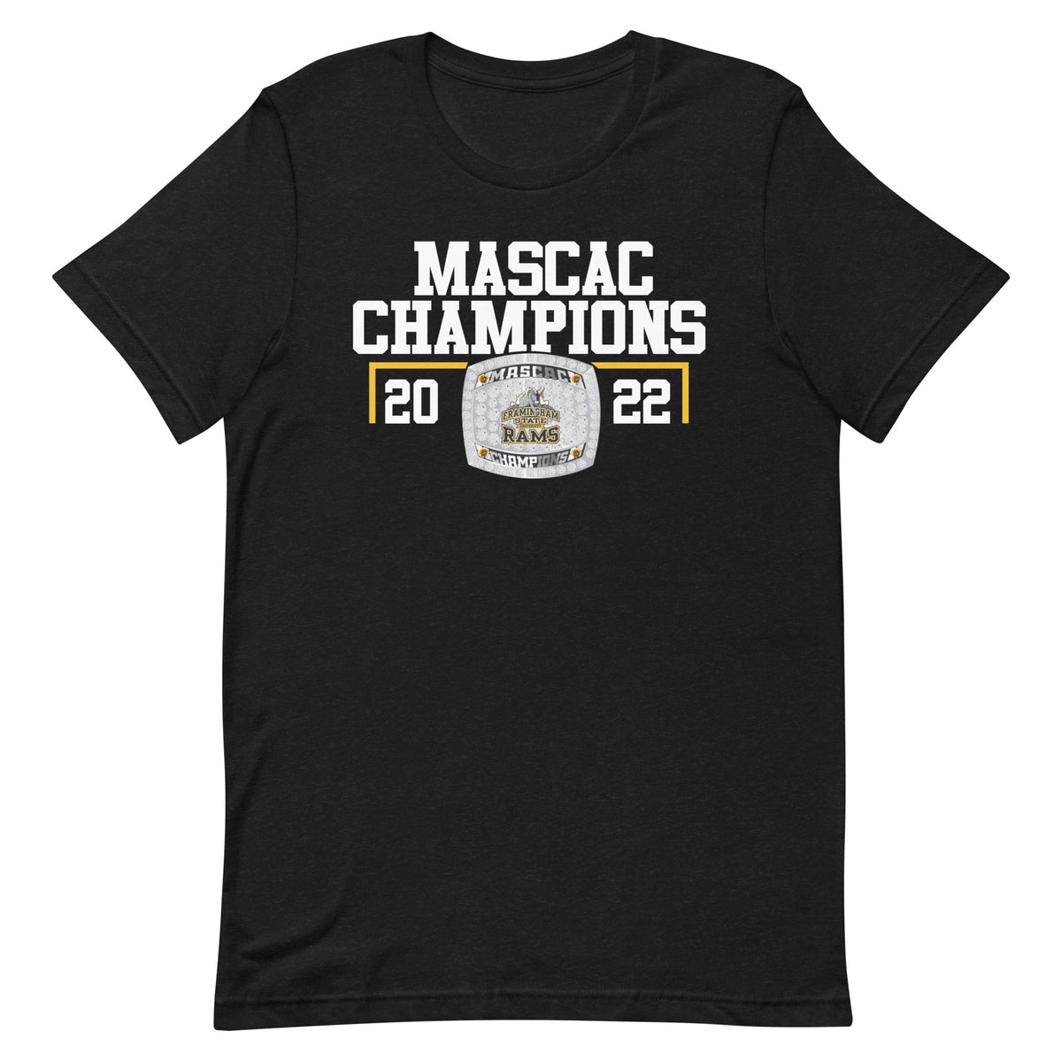 Framingham State University Women’s Basketball 2022 MASCAC Championship Ring Unisex t-shirt
