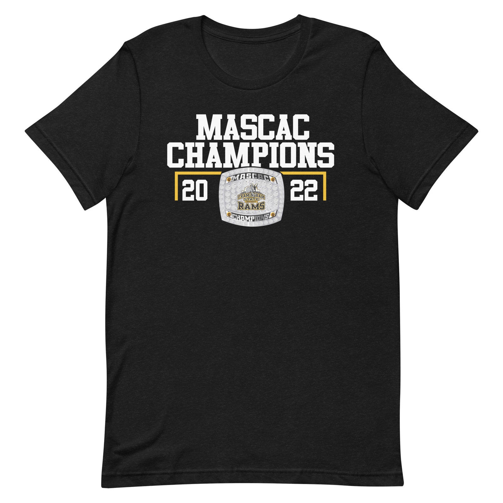 Framingham State University Women’s Basketball 2022 MASCAC Championship Ring Unisex t-shirt