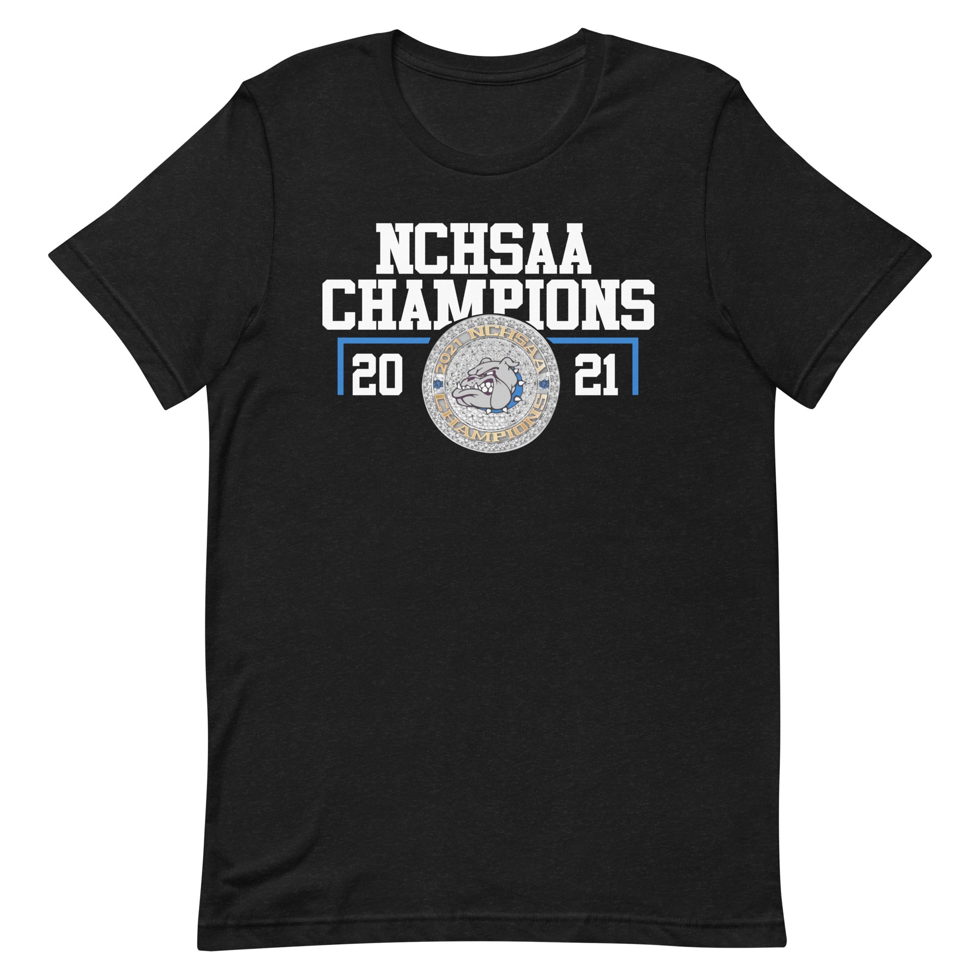 Princeton Middle School Cheer 2021 NCHSAA Championship Ring Unisex t-shirt