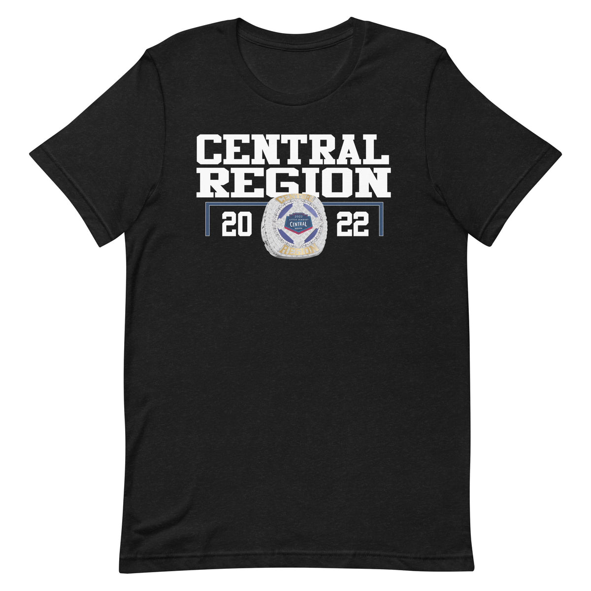 Little League Central Region 2022 Championship Style Ring Unisex t-shirt
