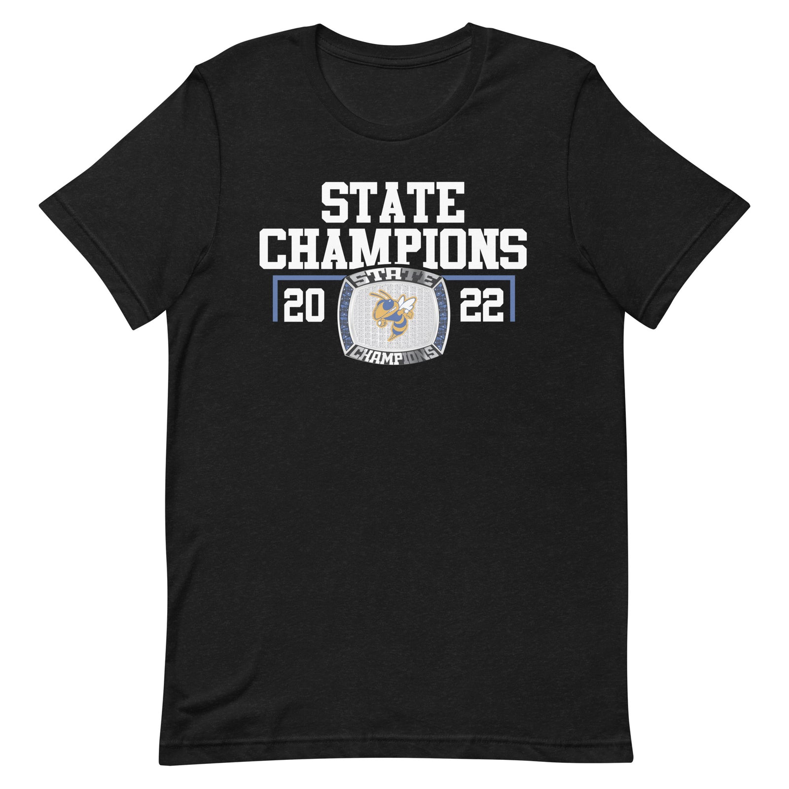 Milton High School Men’s Hockey 2022 State Championship Ring Unisex t-shirt