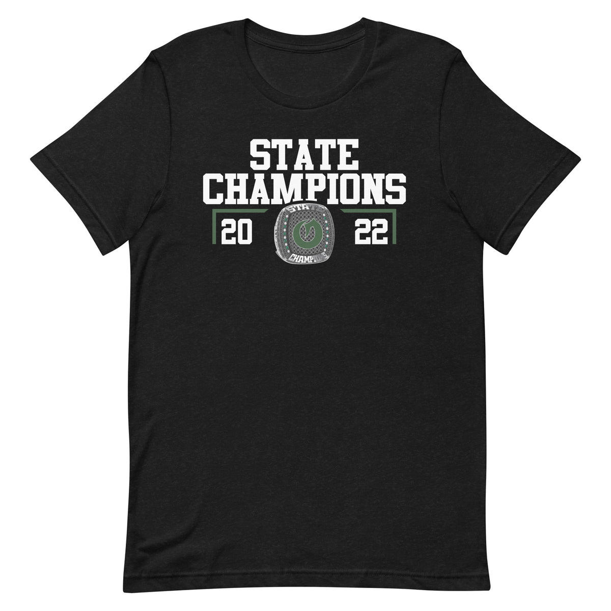 Olympus High School Swimming &amp; Diving 2022 State Championship Ring Unisex t-shirt