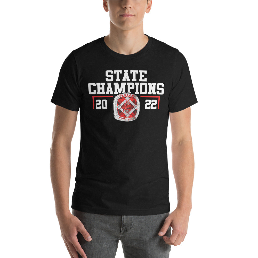 Eunice High School Baseball 2022 State Championship Ring Unisex t-shirt