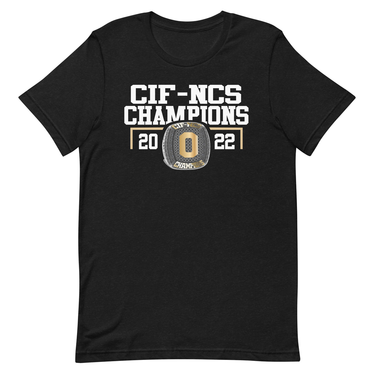 Bishop O'Dowd Men’s Volleyball 2022 CIF-NCS Championship Ring Unisex t-shirt