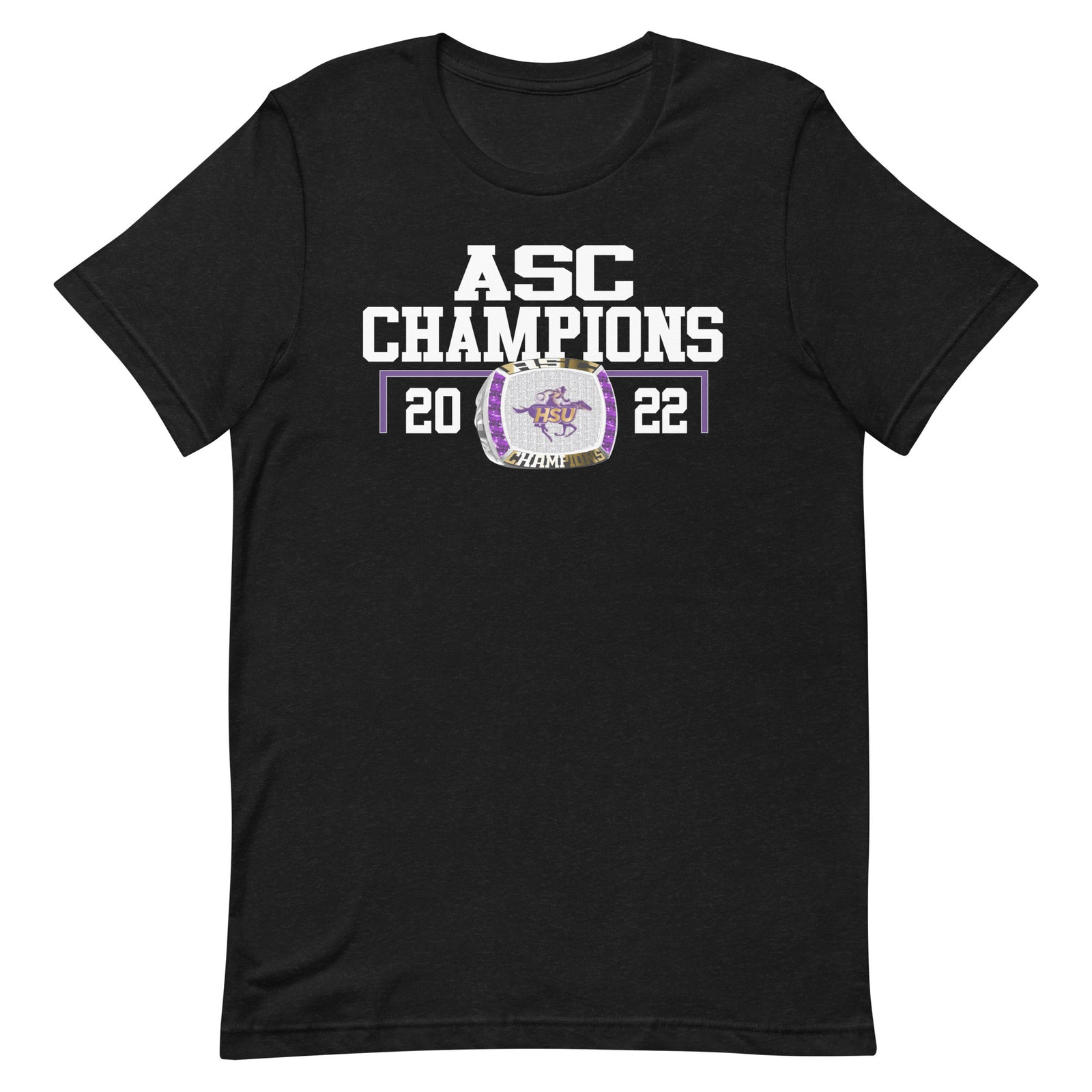 Hardin-Simmons University Men’s Tennis 2022 Silver Lasium ASC Championship Ring Unisex t-shirt