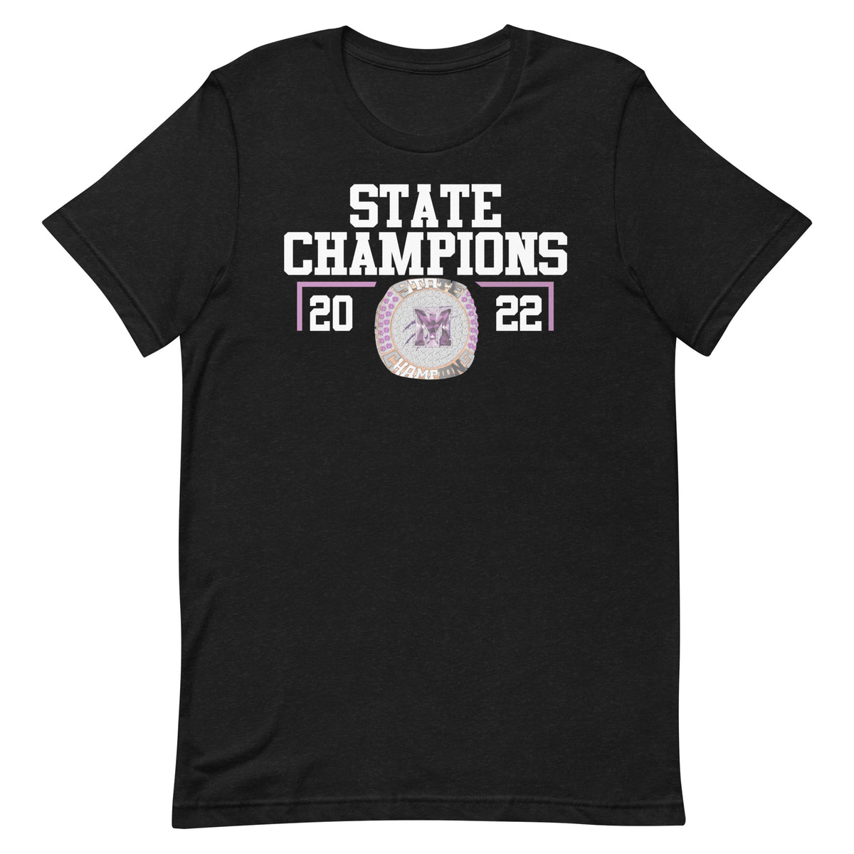 Mountain Island Charter High School State Champions (Girls Ring) Unisex t-shirt