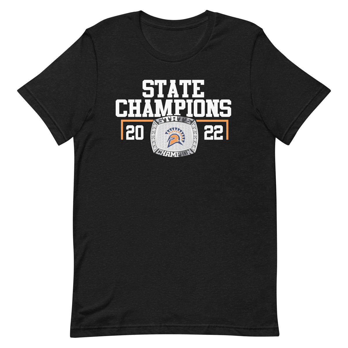 Seven Lakes High School 2022 Men’s Track and Field Championship Ring Unisex t-shirt