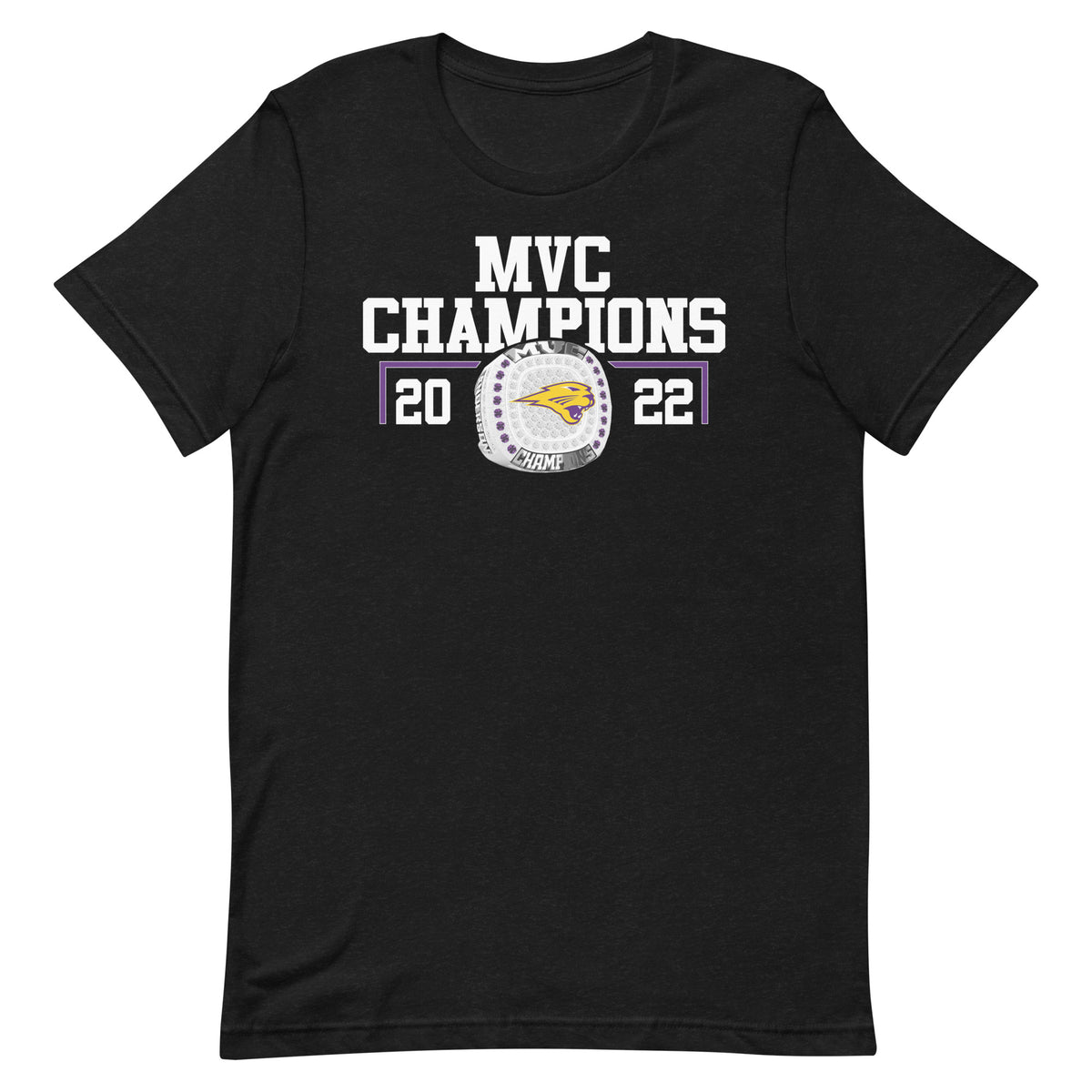 University of Northern Iowa MVC Champions Unisex t-shirt