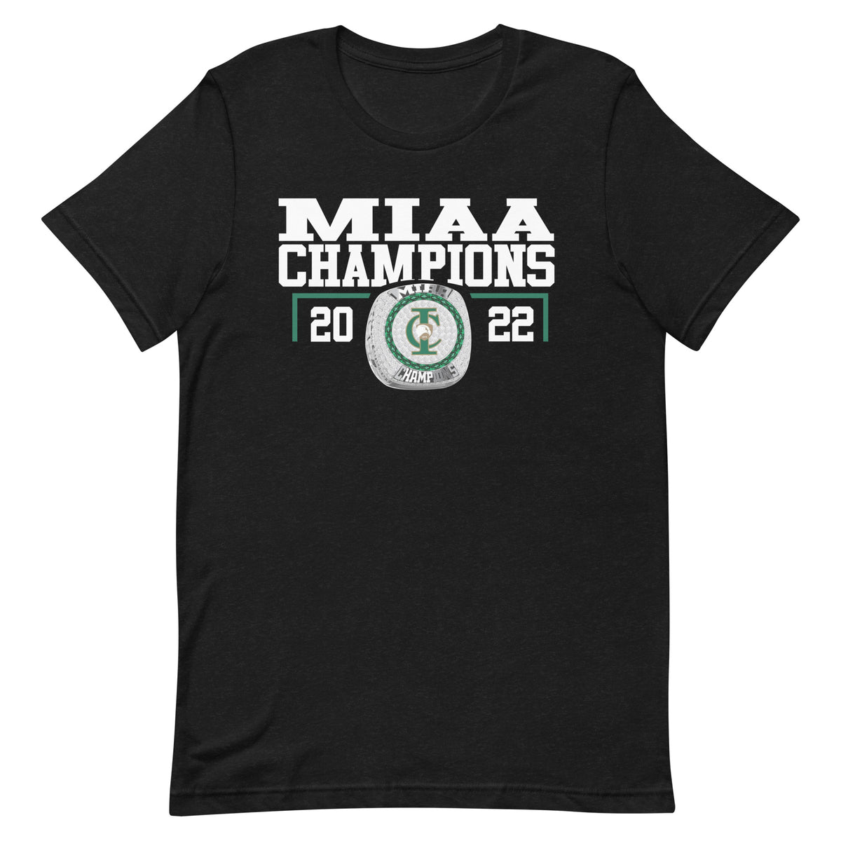 Indian Creek 2022 MIAA Championship Ring Unisex t-shirt