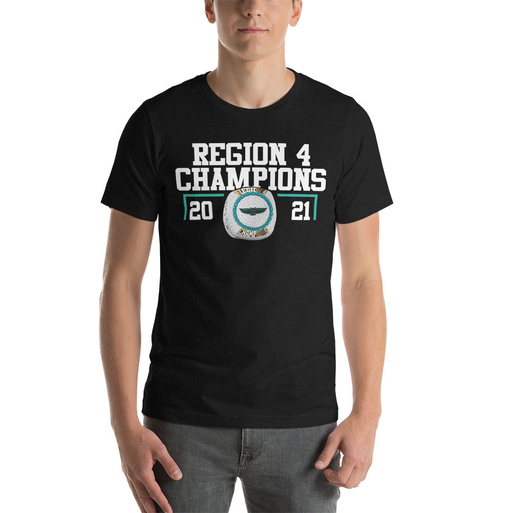 Oaken Community College 2022 Region 4 Championship Ring Unisex t-shirt