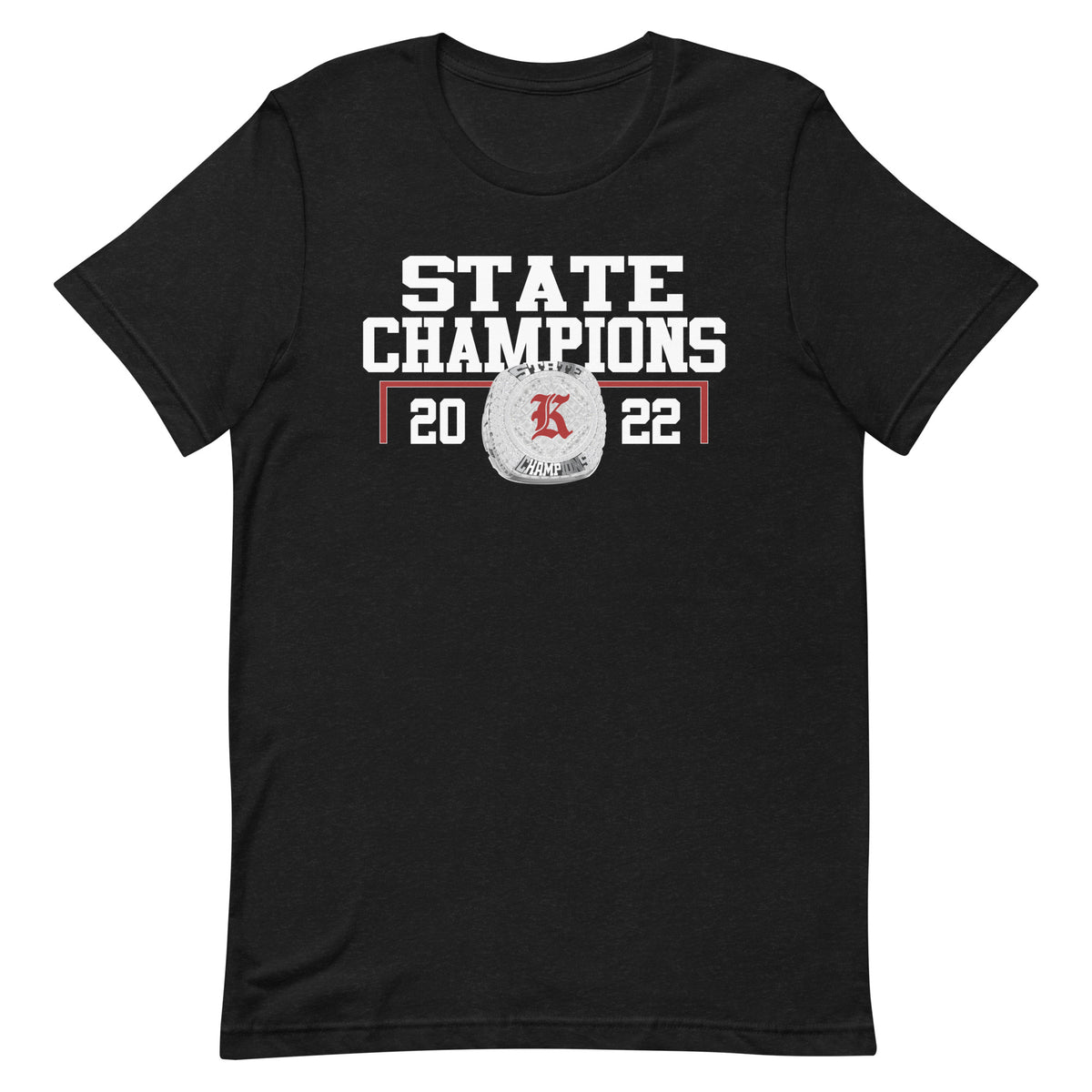 John F Kennedy High School 2022 State Championship Ring Unisex t-shirt