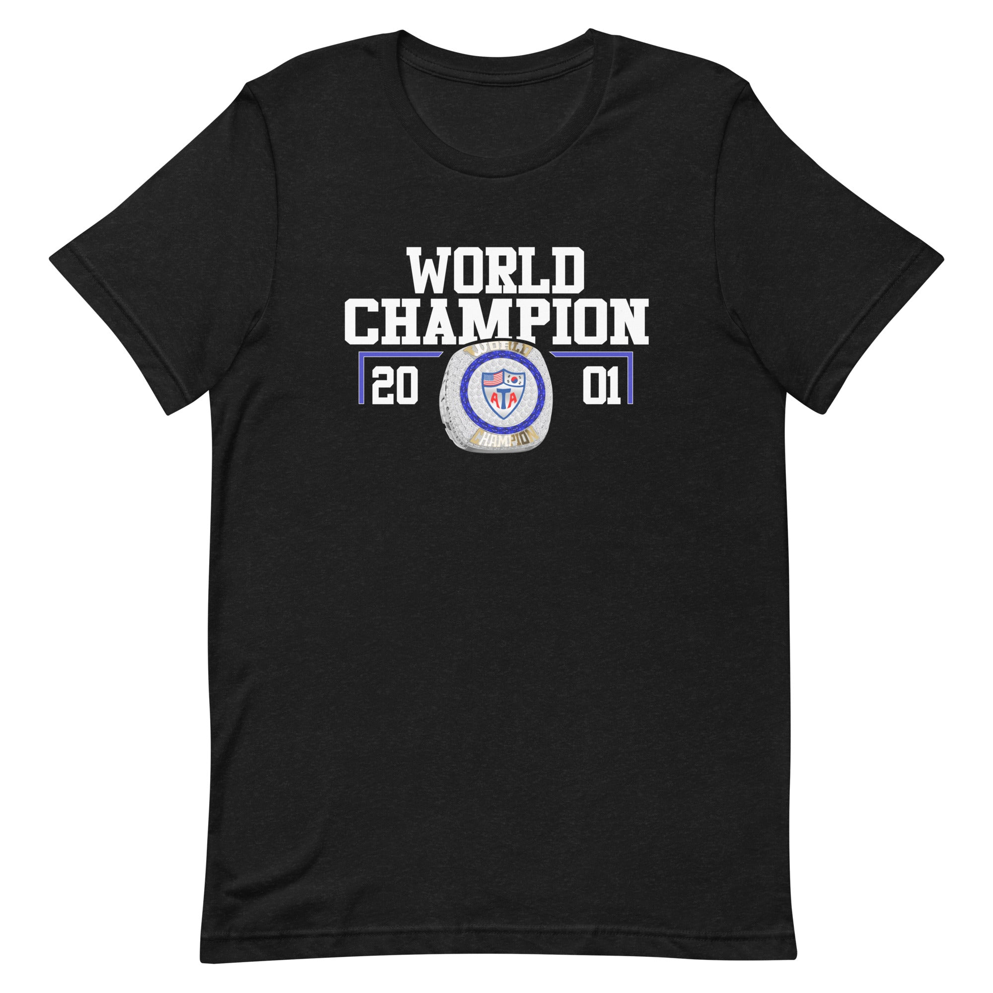 American Taekwondo Association 2001 World Championship Ring Unisex t-shirt