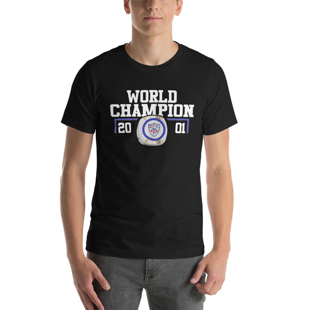 American Taekwondo Association 2001 World Championship Ring Unisex t-shirt