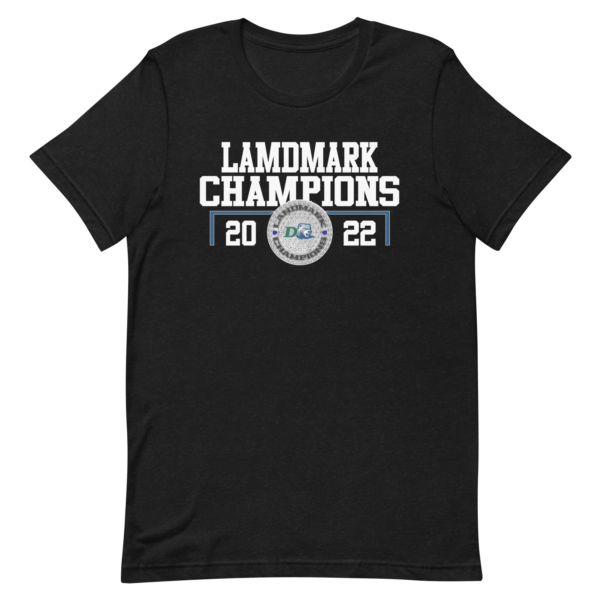 Drew College 2022 Landmark Championship Ring Unisex t-shirt