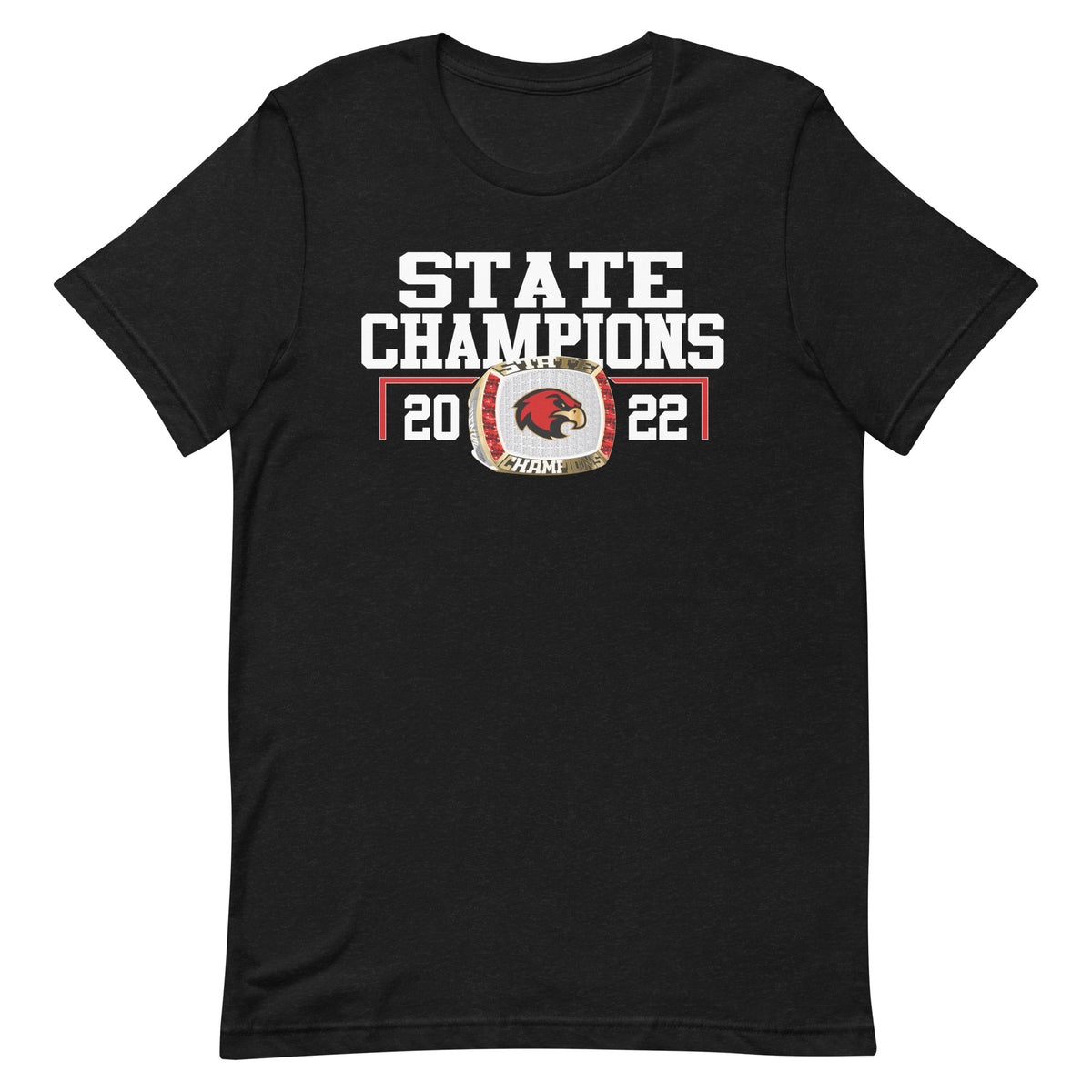 Ravenwood Lacrosse 2022 State Championship Ring Unisex t-shirt