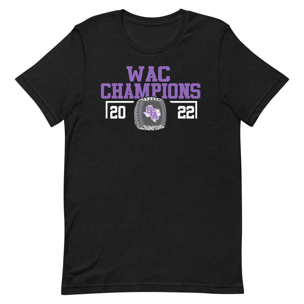 Stephen F Austin State University WAC Champions Unisex t-shirt