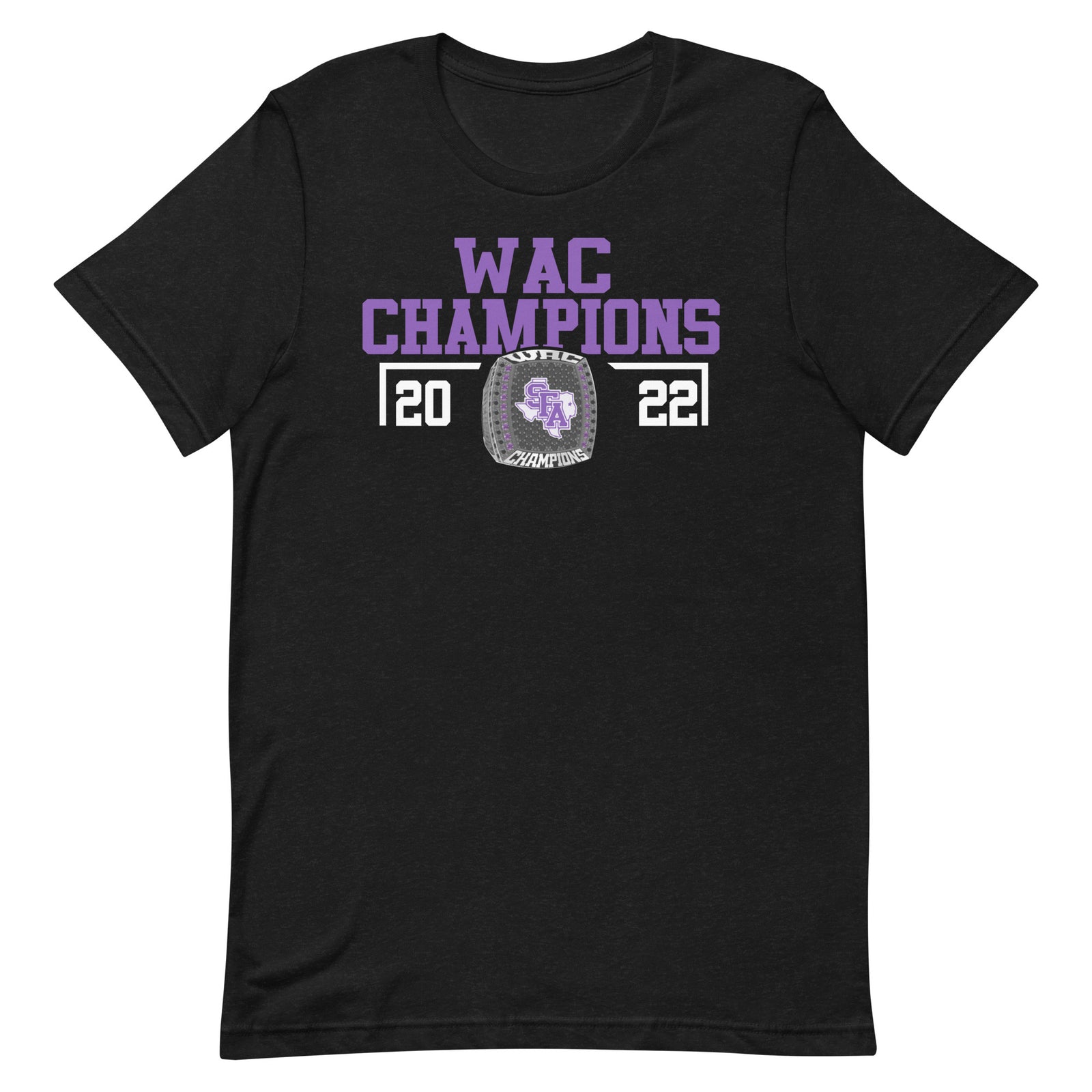 Stephen F Austin State University WAC Champions Unisex t-shirt
