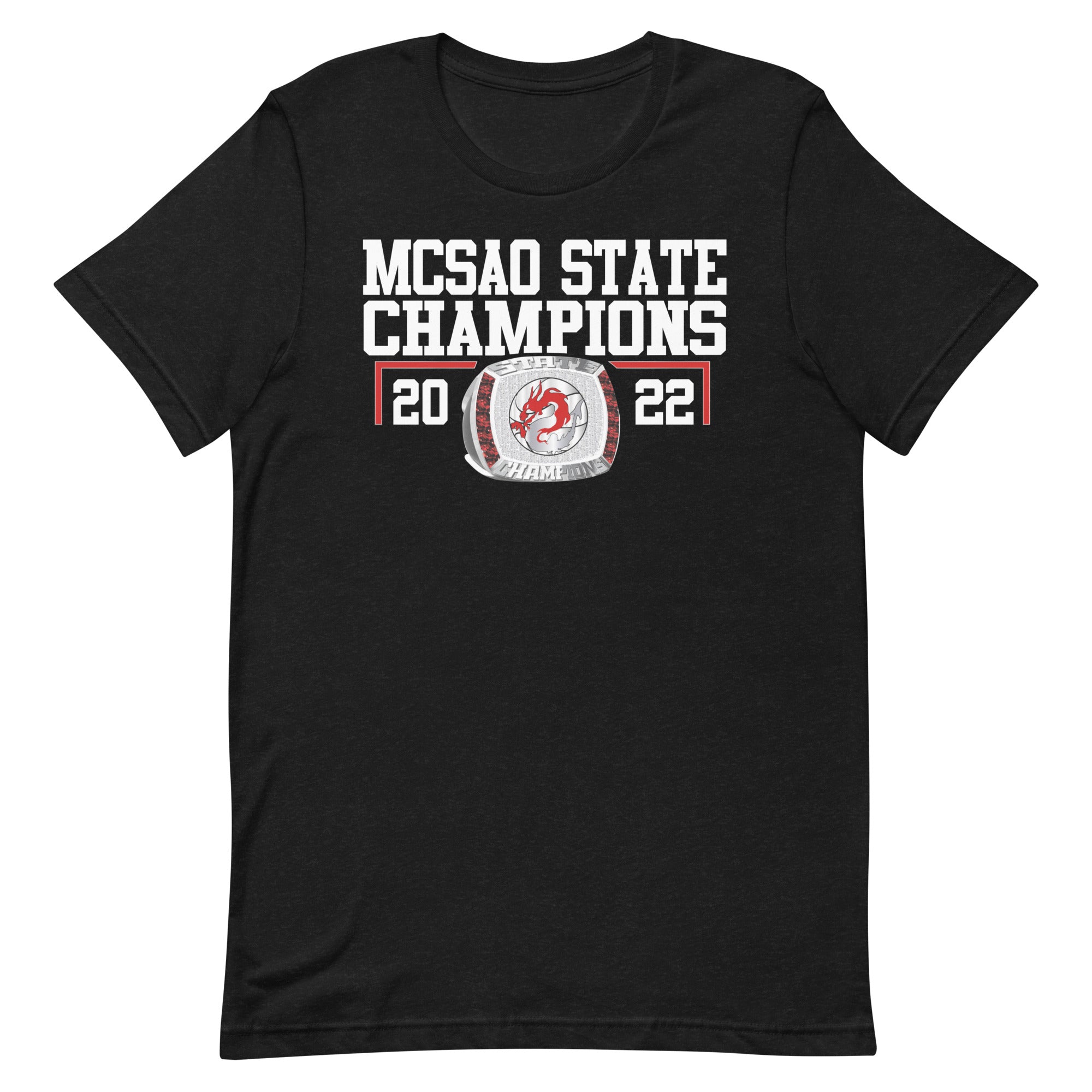 Academy of the Pacific Rim 2022 State Championship Ring Unisex t-shirt