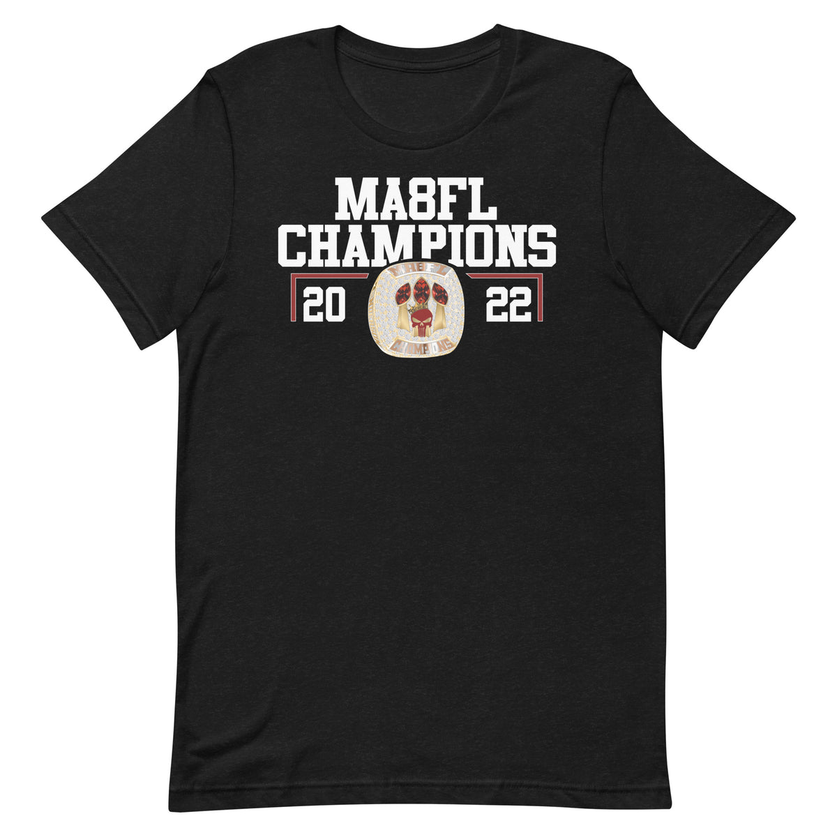 Peoria Punishers MA8FL Champions Unisex t-shirt