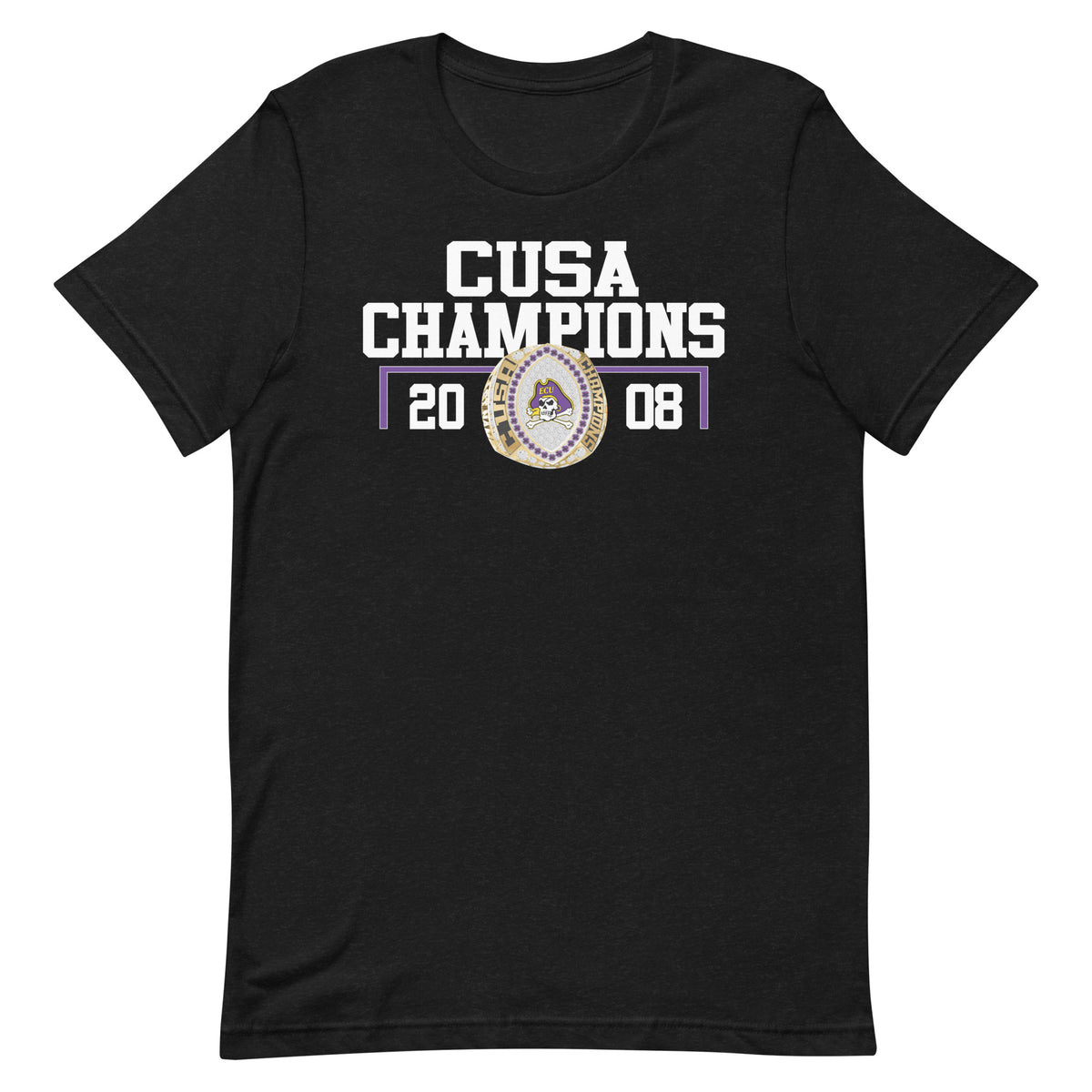 East Carolina University CUSA Champions Unisex t-shirt