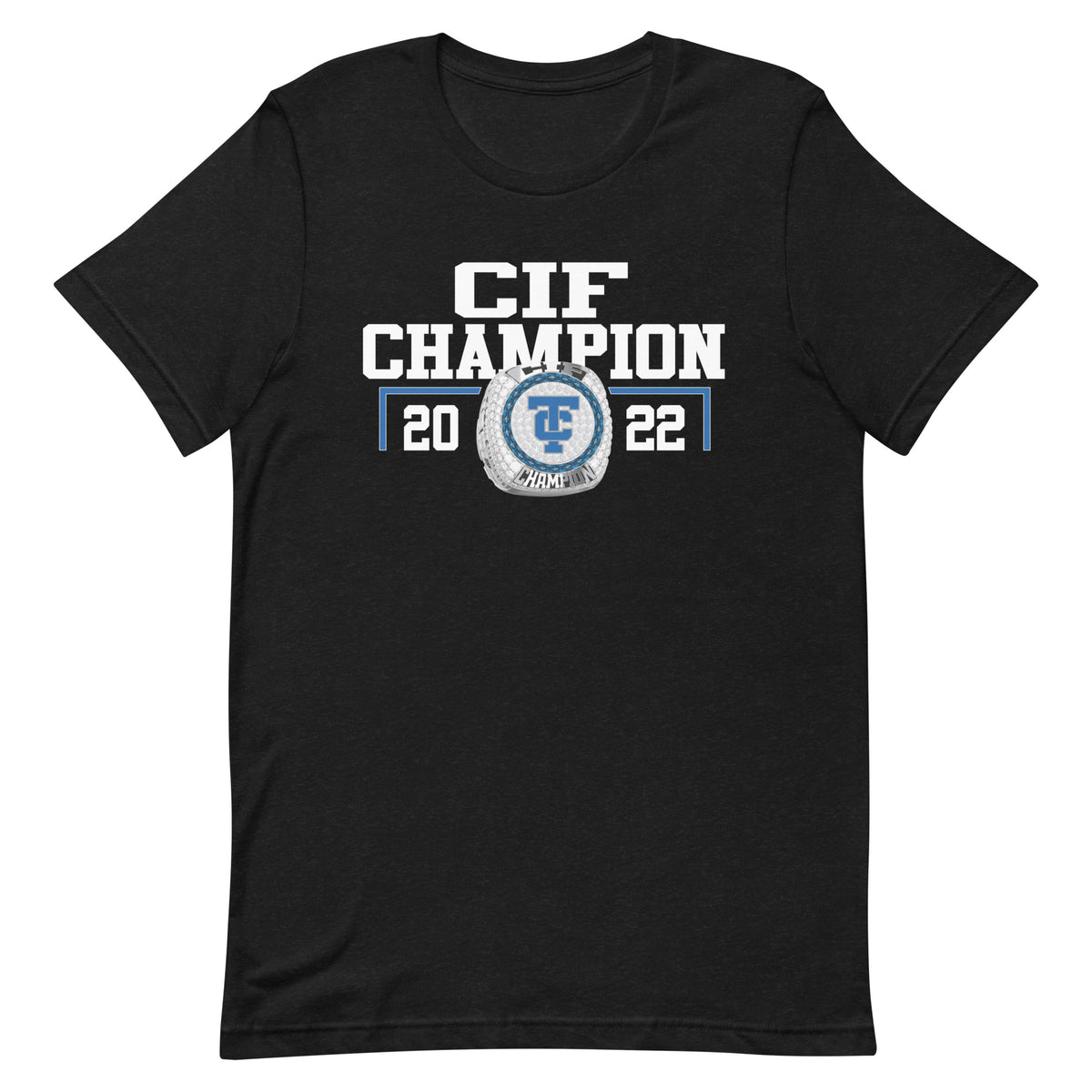 Temescal Canyon High School Wrestling 2022 CIF Championship Ring Unisex t-shirt