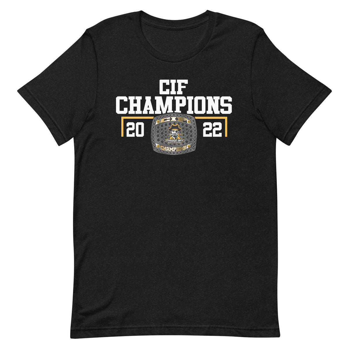 Mission Bay Track &amp; Field CIF Champions Unisex t-shirt
