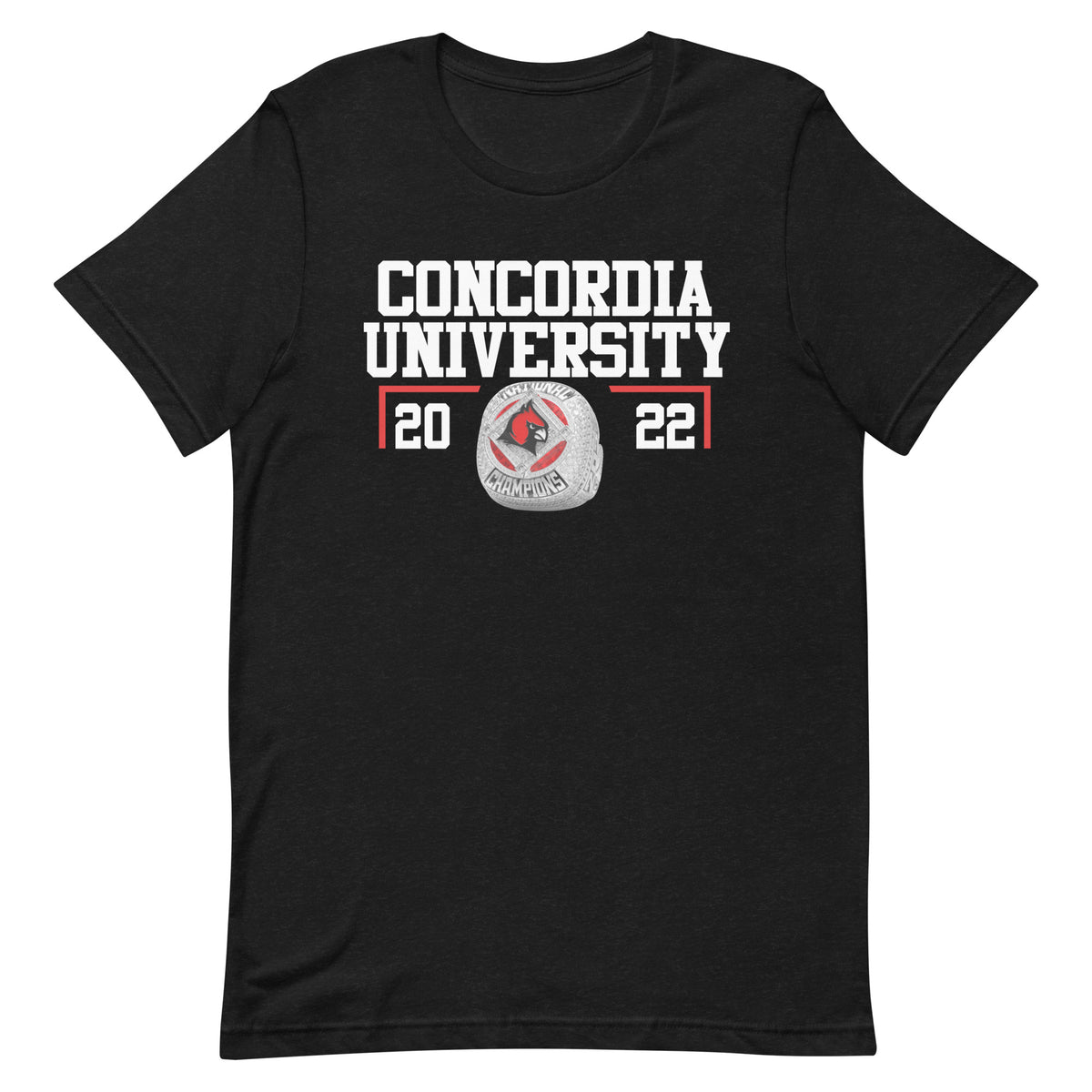 Concordia University Ann Arbor 2022 National Championship Ring Unisex t-shirt