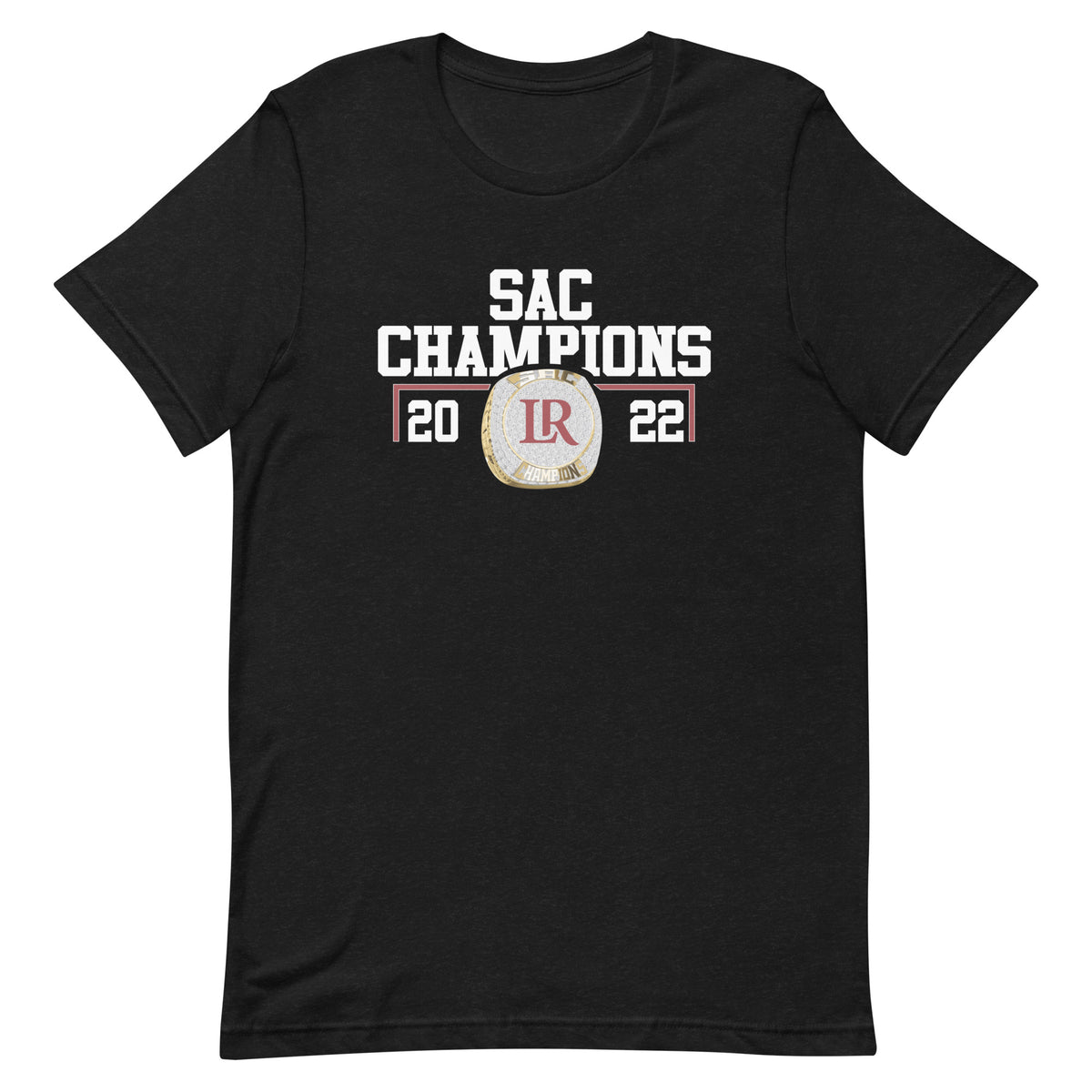 Lenoir-Rhyne University 2022 SAC Championship Ring Unisex t-shirt