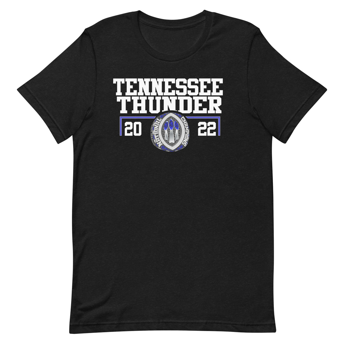 Tennessee Thunder Women’s Football National Champions Unisex t-shirt