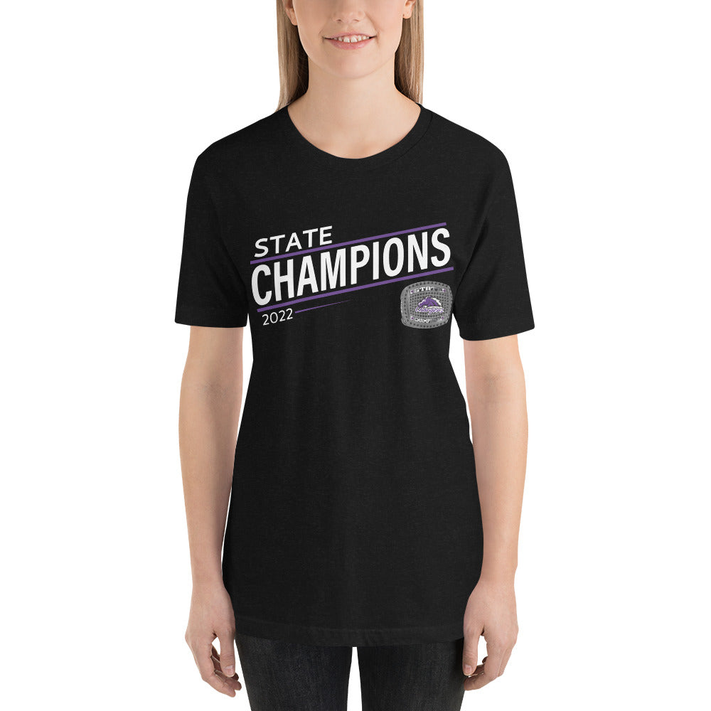 Pearl City 2022 State Championship Ring Unisex t-shirt