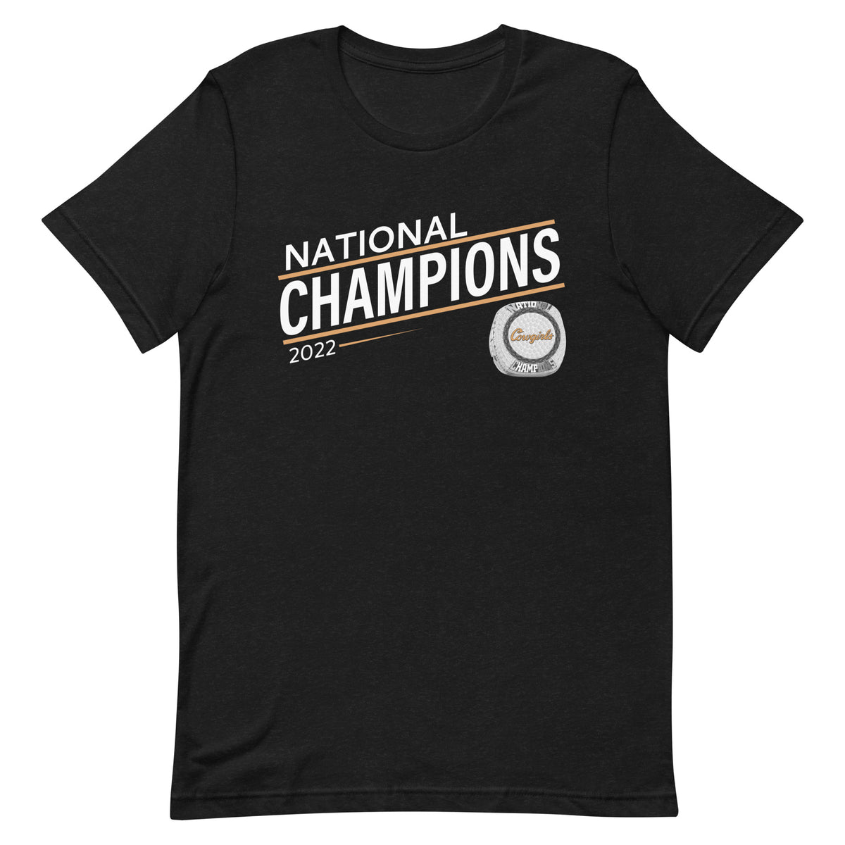 Oklahoma State University Equestrian 2022 National Championship Ring Unisex t-shirt