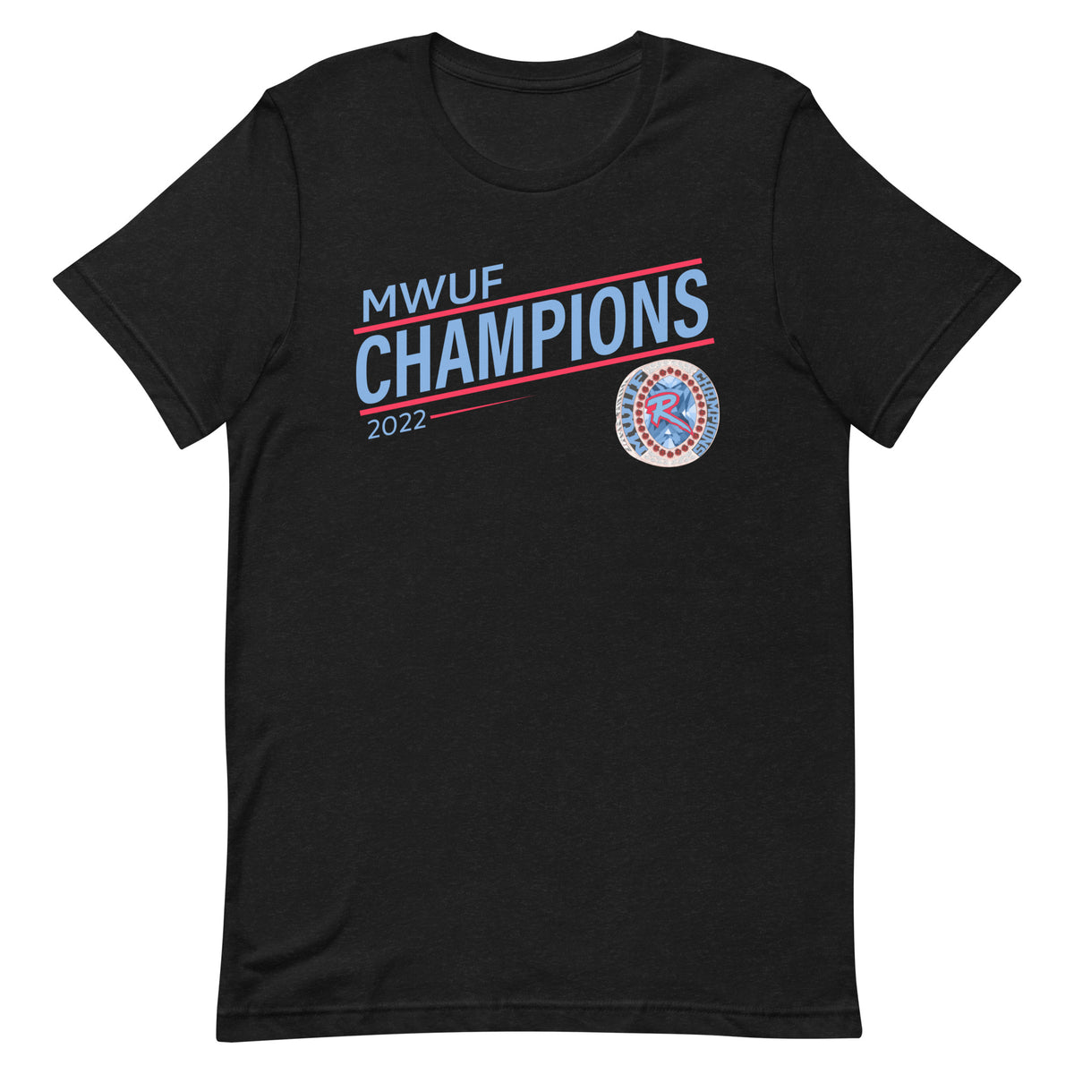Renegades Football MWUF Champions Unisex t-shirt