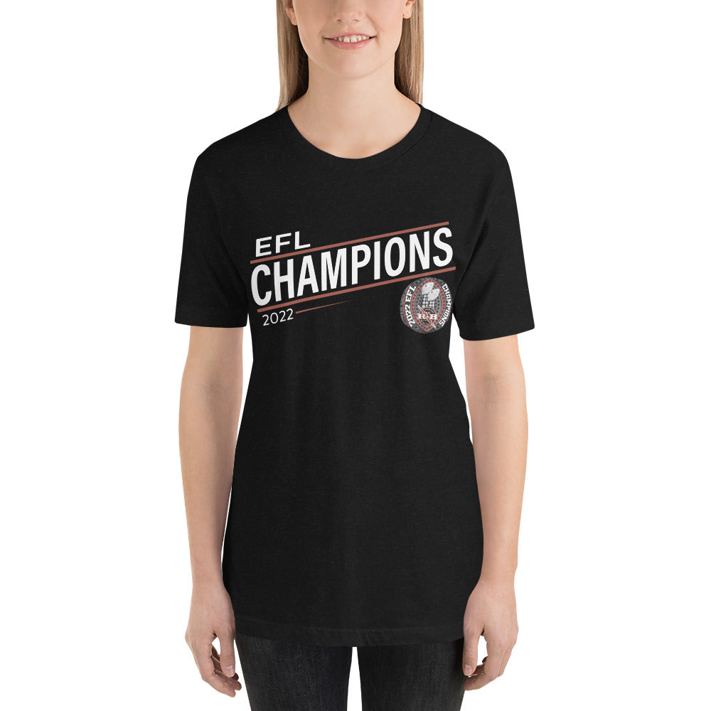 Watertown Red &amp; Black 2022 EFL Championship Ring Unisex t-shirt