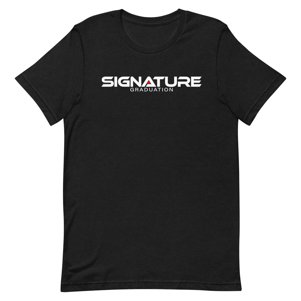 Signature Grad White Script t-shirt