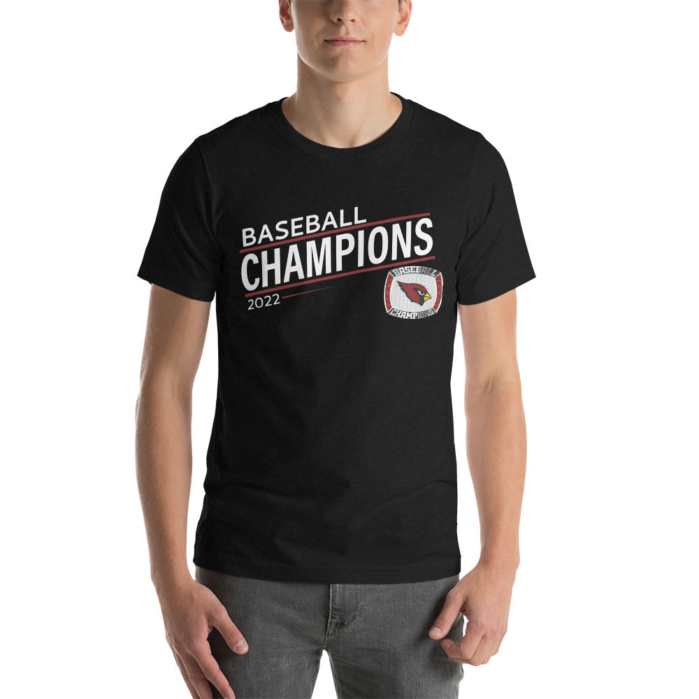 Fairmont Senior High School 2022 Baseball Championship Ring Unisex t-shirt