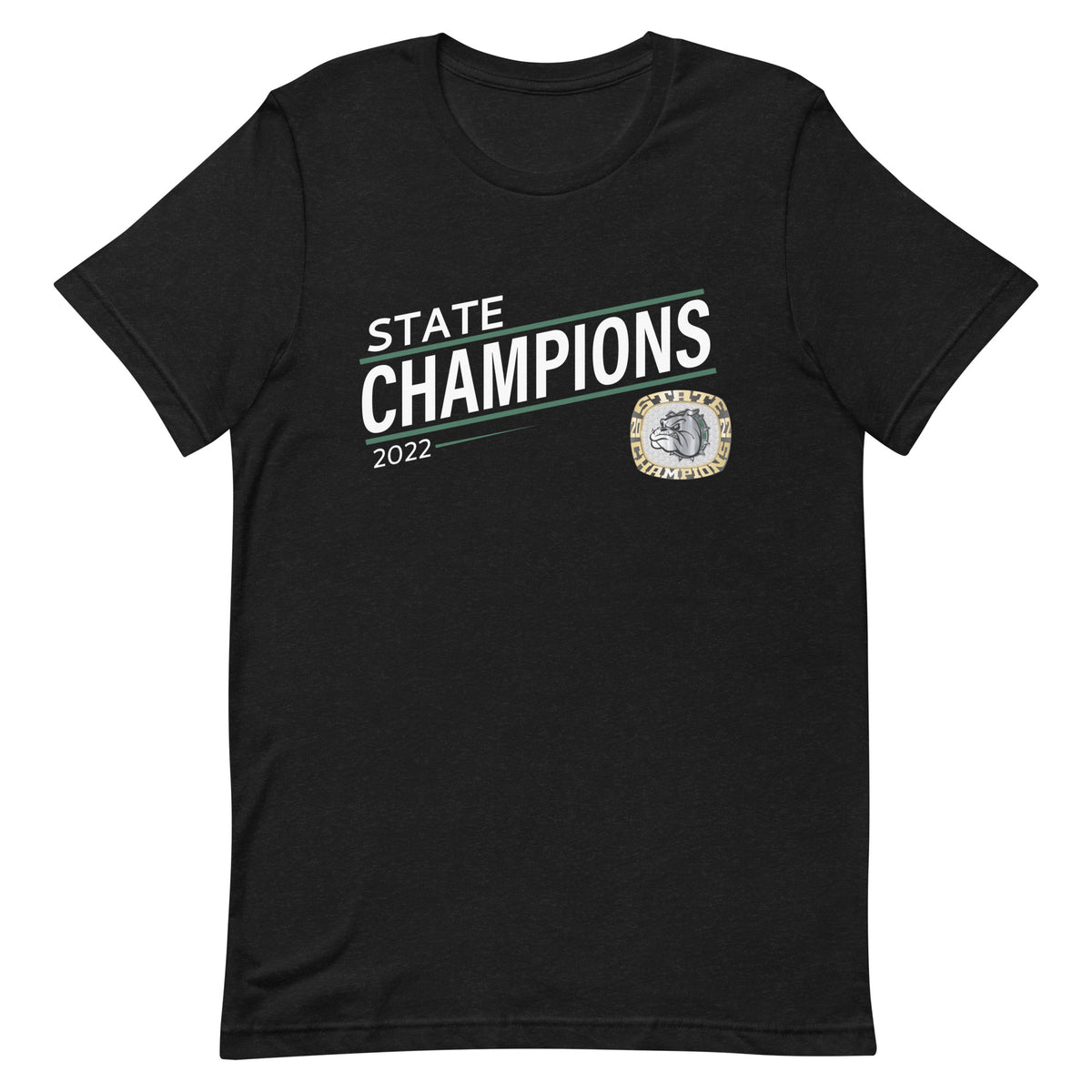 Melbourne High School Gold 2022 State Championship Ring Unisex t-shirt