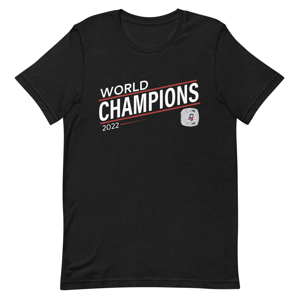 Police Softball Red Line 2022 World Championship Ring Unisex t-shirt