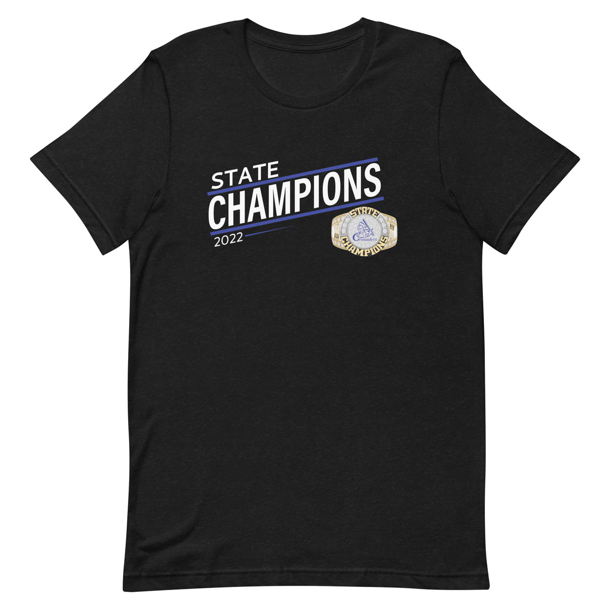 Christ the King Crusaders 2022 State Championship Ring Unisex t-shirt