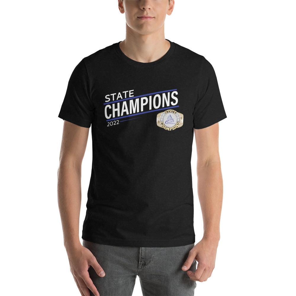 Christ the King Crusaders 2022 State Championship Ring Unisex t-shirt