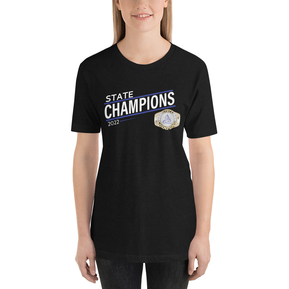 Christ the King Crusaders 2022 State Championship Ring Unisex t-shirt