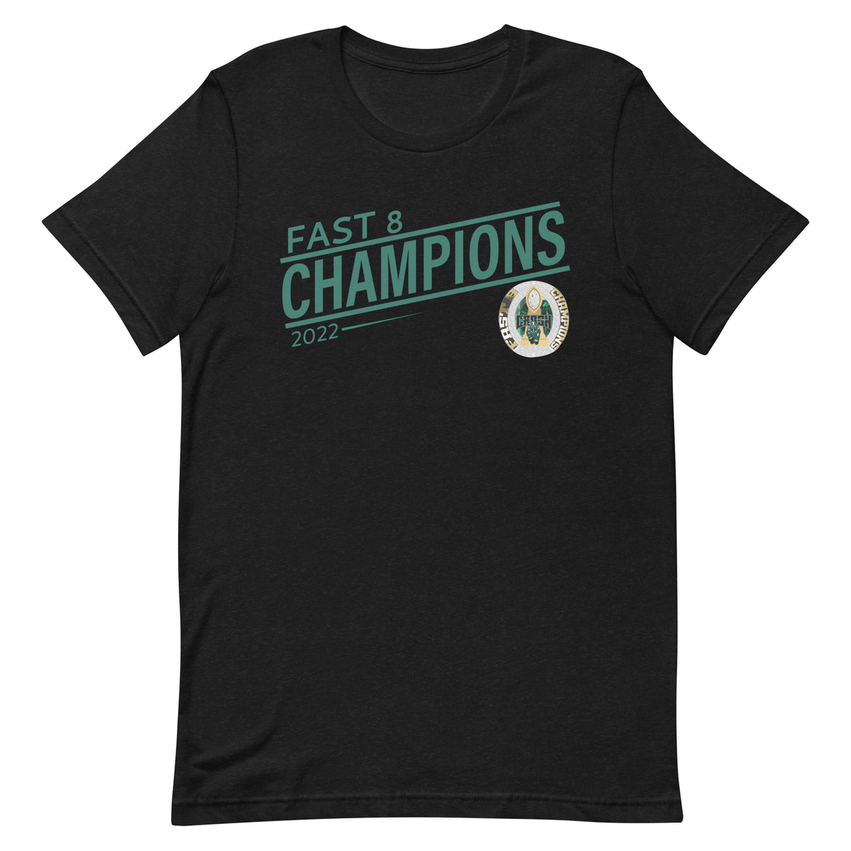 Collin County Crash Fast 8 Champions (Silver Ring) Unisex t-shirt