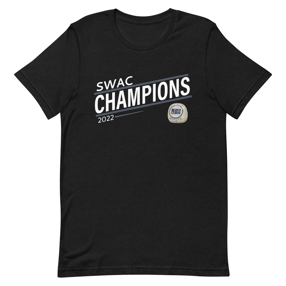 Jackson State University 2022 SWAC Championship Ring Unisex t-shirt