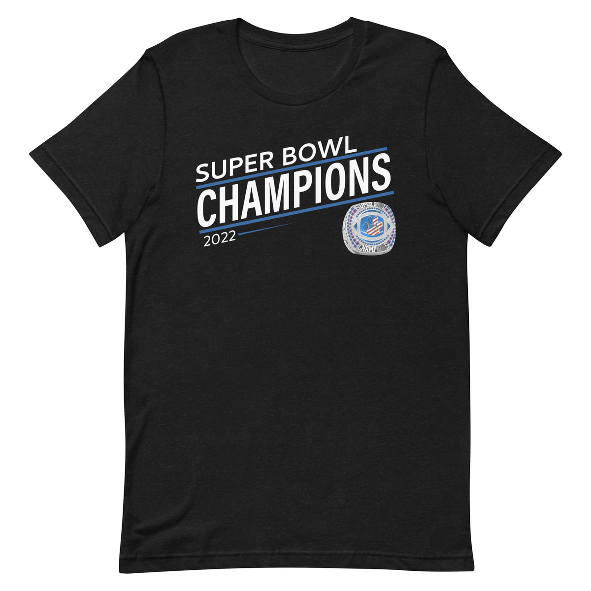 Wilmington Bobcats 2022 Super Bowl Championship Ring Unisex t-shirt