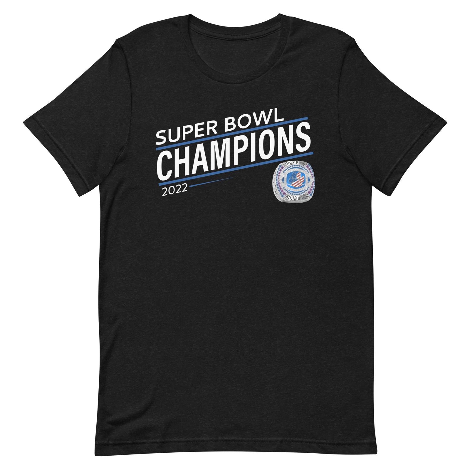 Wilmington Bobcats 2022 Super Bowl Championship Ring Unisex t-shirt